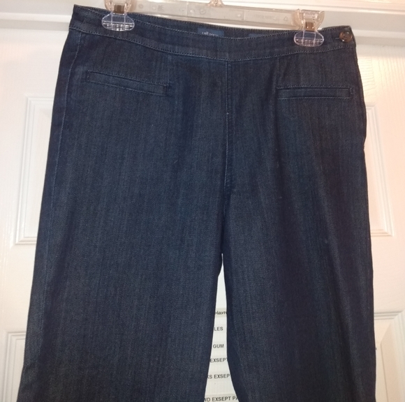 J.Jill  Denim PIXIE Slim Leg Crops jeans size 4 - Picture 5 of 7